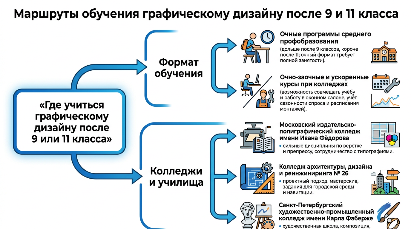 Где учиться графическому дизайну